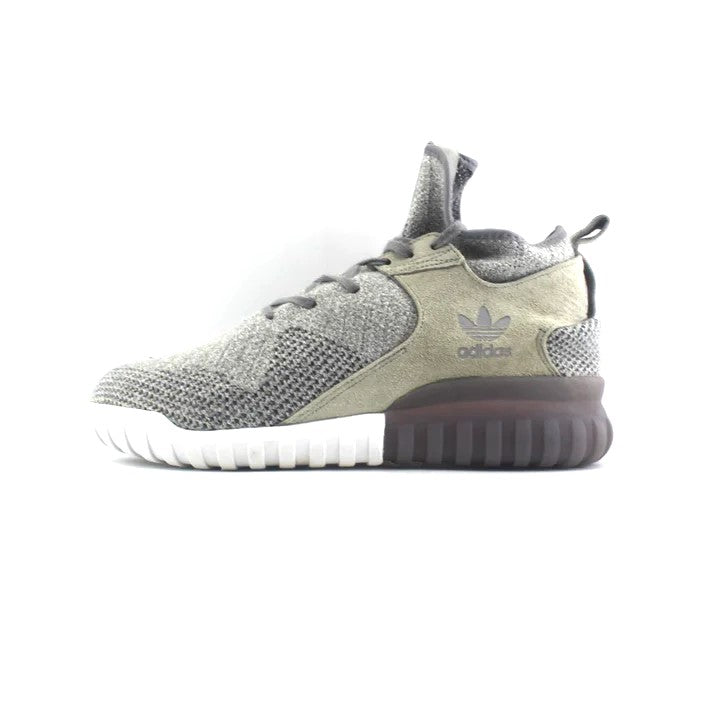 Adidas tubular x top primeknit brown