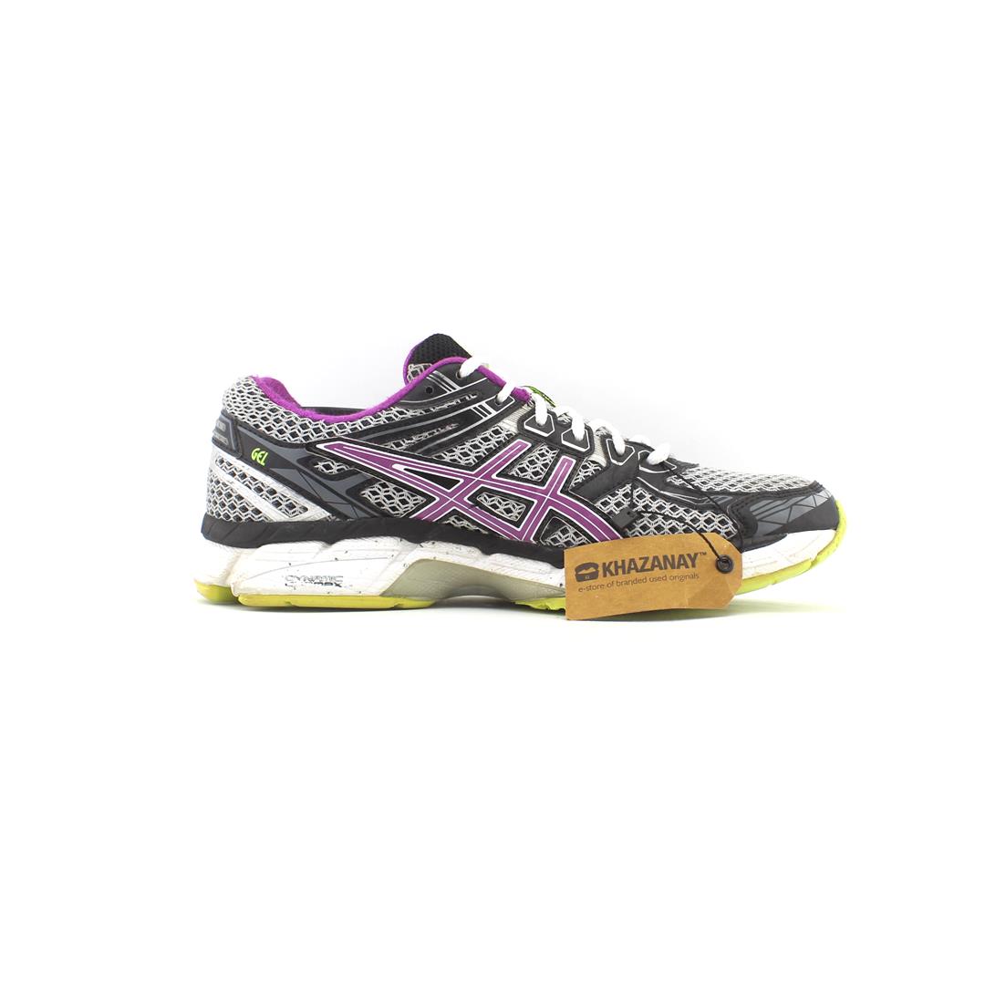 Asics gt 2000 2024 2 womens shoes black/orchid/yellow