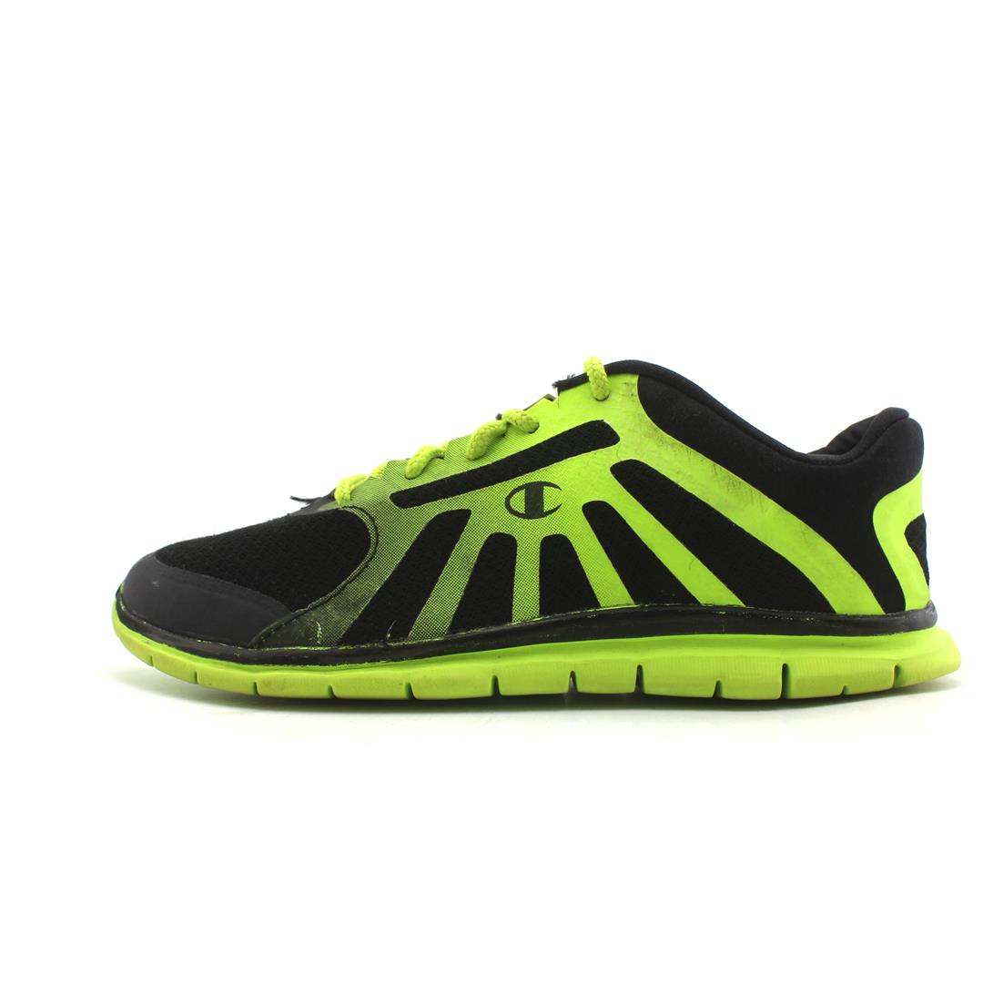 Lime green deals champion shoes