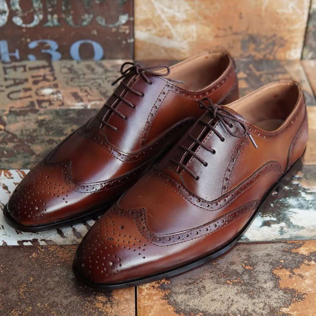 AS-2548 -FB -Adler Shoes Makes Pakistan Best Handmade Leather Shoes.● Upper: 100% Original Aniline Leather ● Sole: 100% Original Cow Leather Sole ● Lining: Anti-bacterial lining with added comfort ● Warranty: 3-Month Repair Warranty