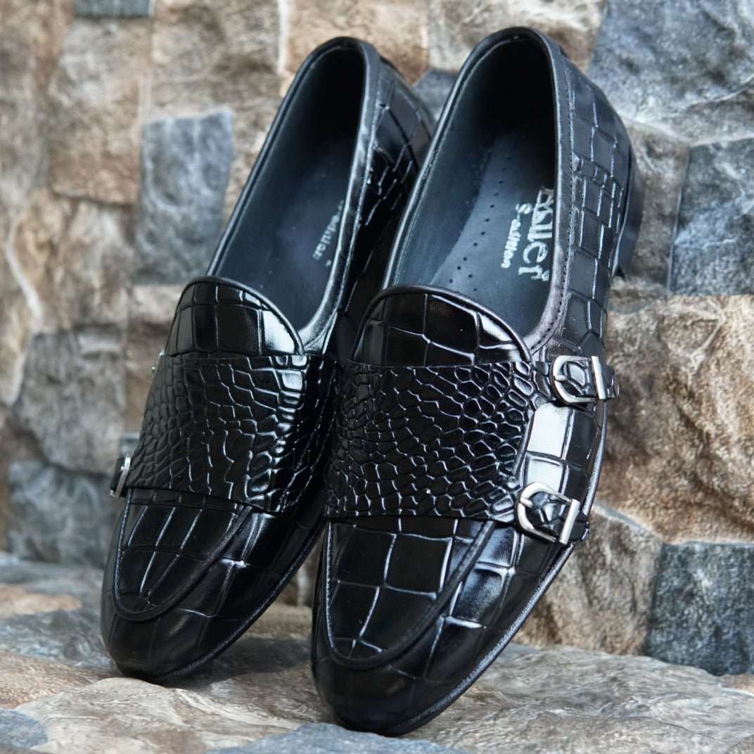 AS-2752 BLK- (c) -Adler Shoes Makes Pakistan Best Handmade Leather Shoes.● Upper: 100% Original Aniline Leather ● Sole: 100% Original Cow Leather Sole ● Lining: Anti-bacterial lining with added comfort ● Warranty: 3-Month Repair Warranty