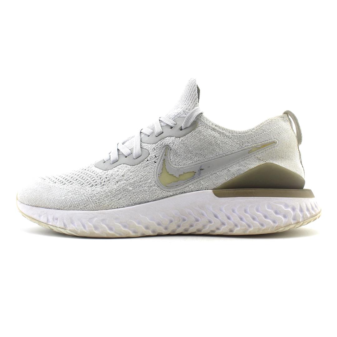 Nike epic react clearance flyknit 2 grey gold