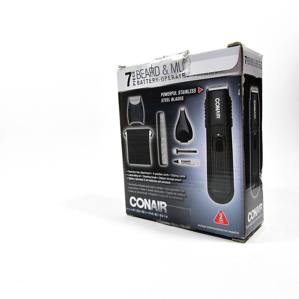 Conair 7 piece Beard, Mustache, Nose