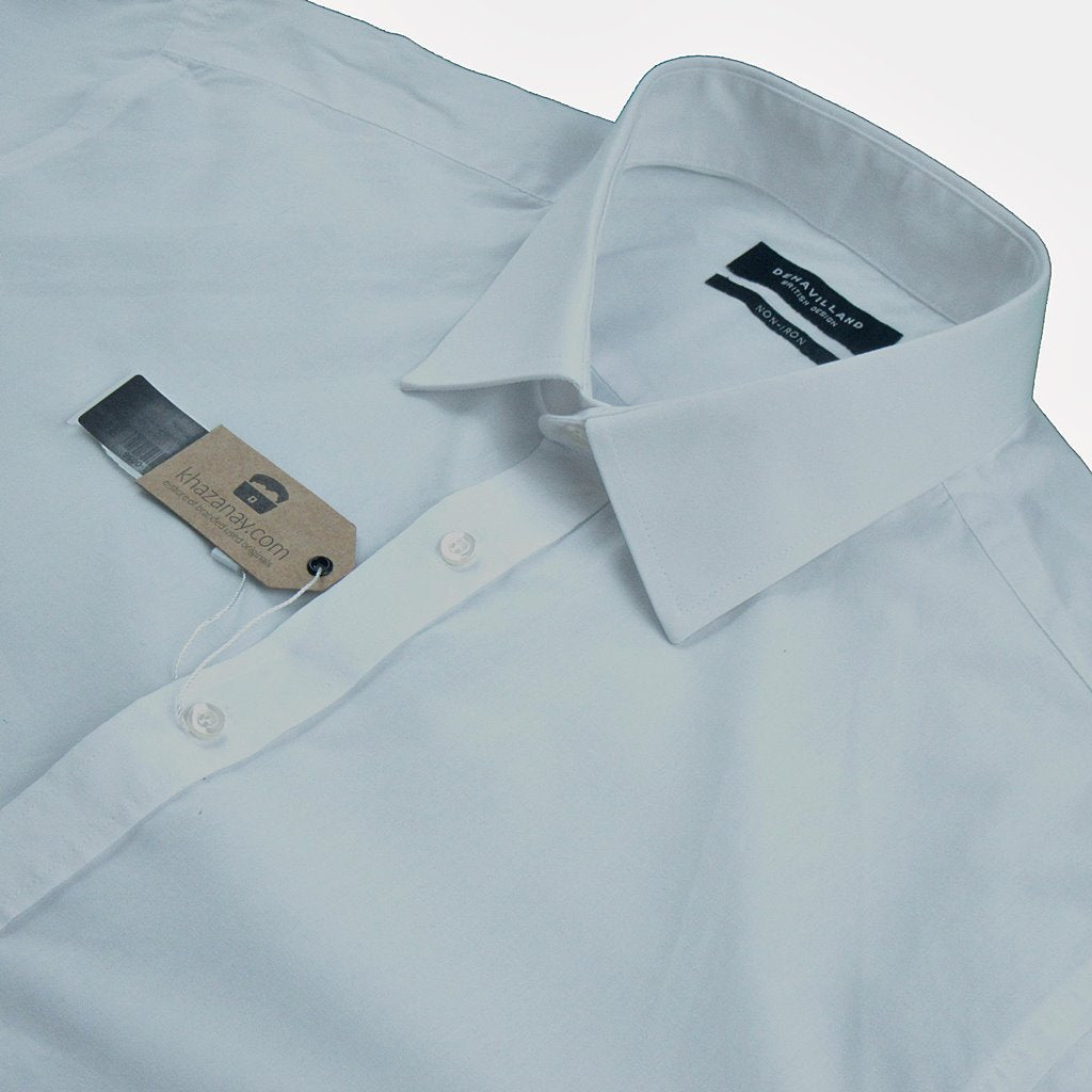 Dehavilland Non Iron (Sleeves With Cufflinks) - Khazanay