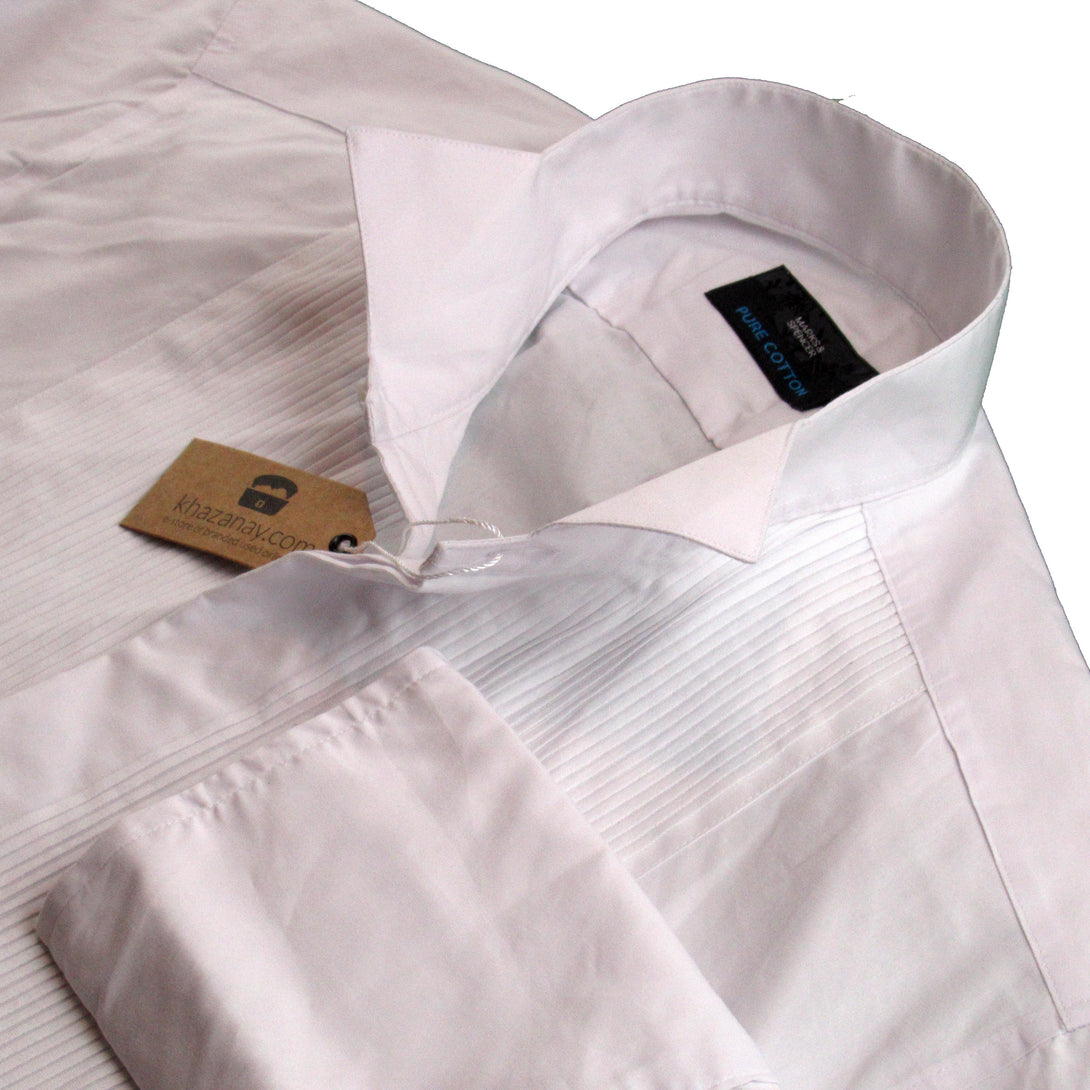 Mark&Spencer (Made In Indonesia) (Sleeves With Cufflinks) - Khazanay