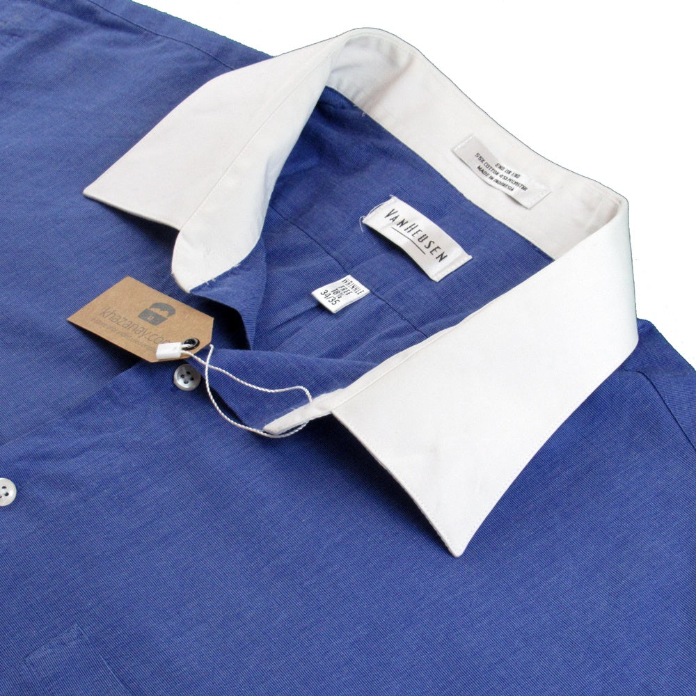 Van Heusen (Made In Indonesia) (Sleeves With Cufflinks) - Khazanay