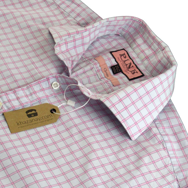 Pink (Sleeves With Cufflinks) - Khazanay