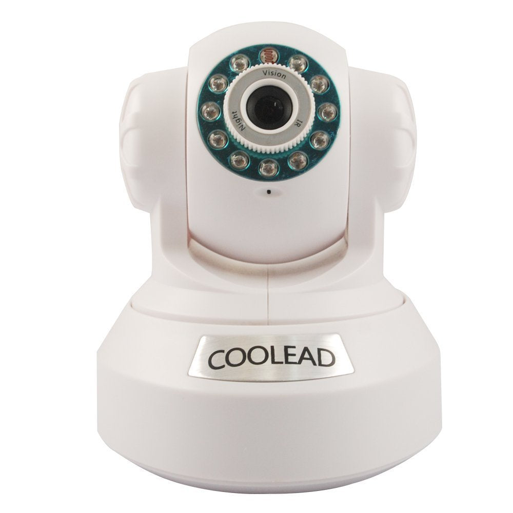 COOLEAD Wireless IP camera Pan/Tilt 2-ways Audio Mobile Viewing WEP - Khazanay