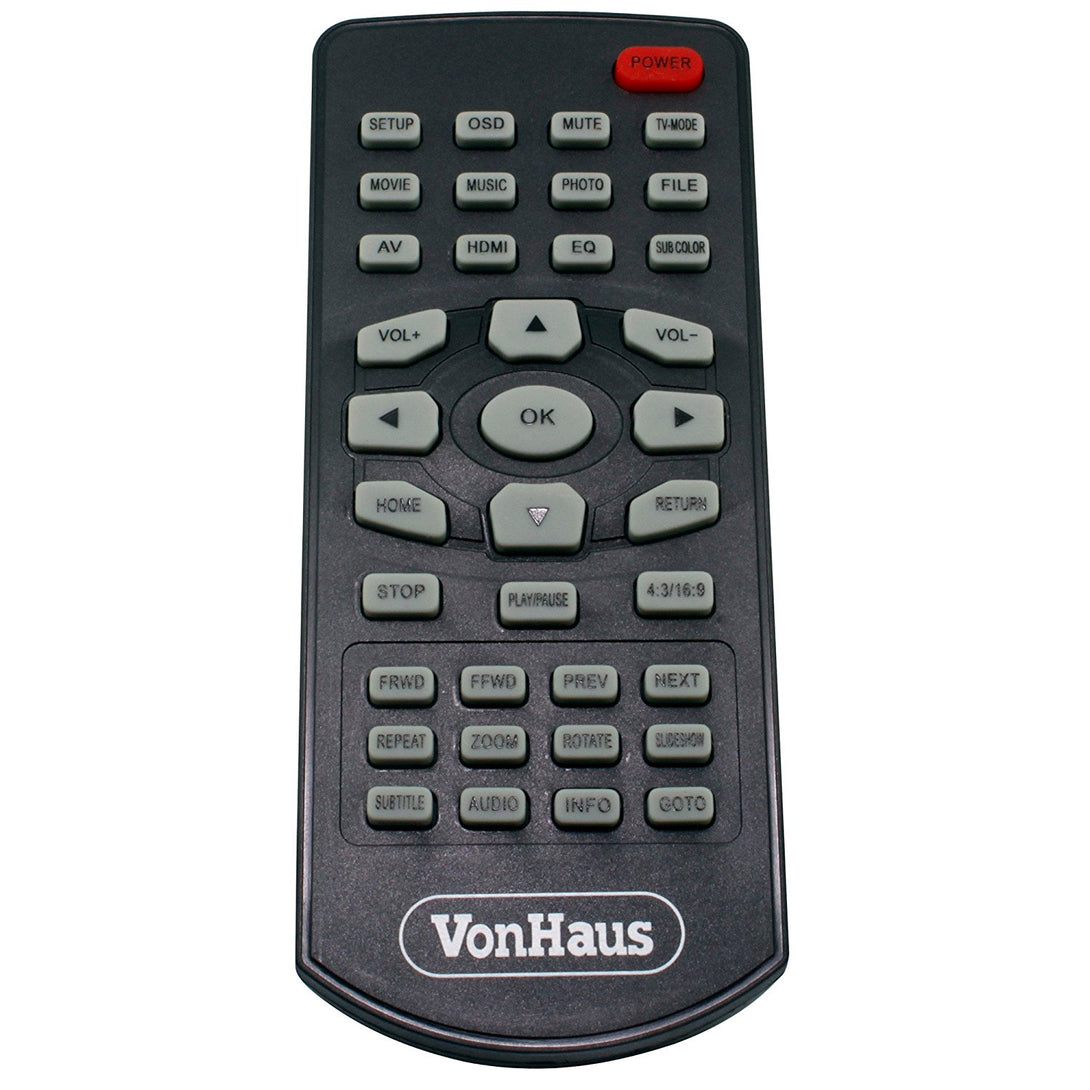 VonHaus Nano 3.0 Media Player- HD TV Digital Mini Media Player - 1080p - MKV - Play any file from USB HDDs/Flashdrives/Memory Cards - Khazanay