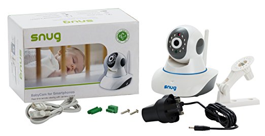 Snug Baby Monitor v2 - WiFi Video Camera with Audio for Apple / Android - Khazanay