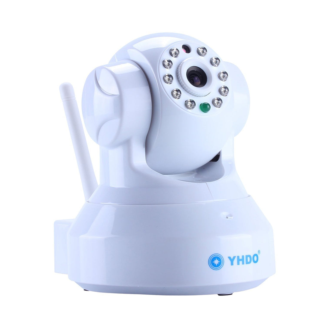 Security Camera,YHDO White Support Mobile View ,Motion Detecting Alert ,Wifi Connect HD 1280 X 720 Clear Image Quality Security Camera with Night Vision - Khazanay