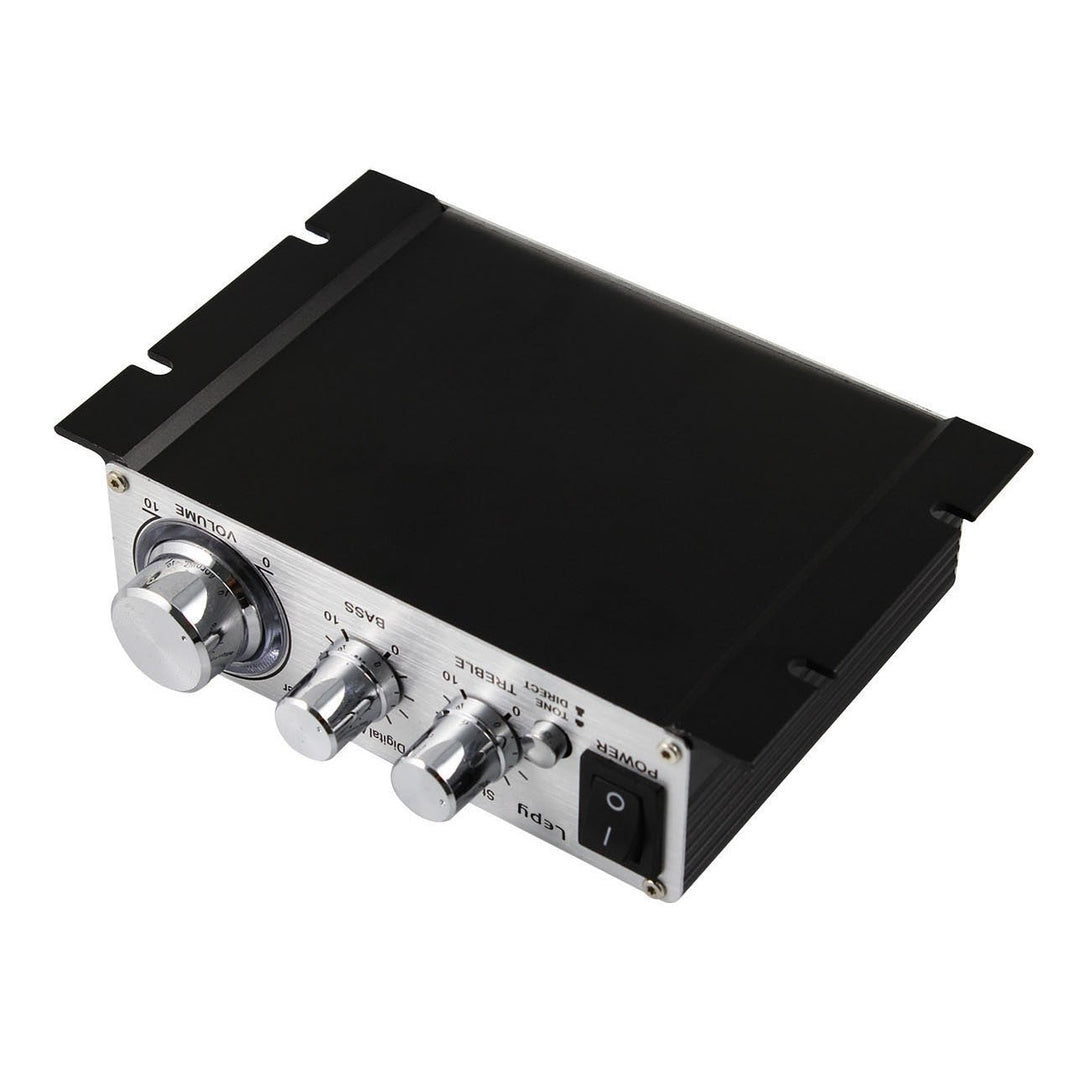 LEPY LP-2020A Power Amplifier Stereo HiFi Digital Audio Car Auto Motor Amp -- Black - Khazanay