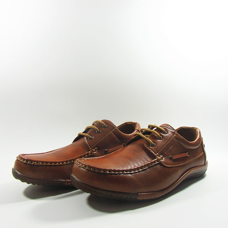 Strident Brown Semi-formal Lace ups - Khazanay