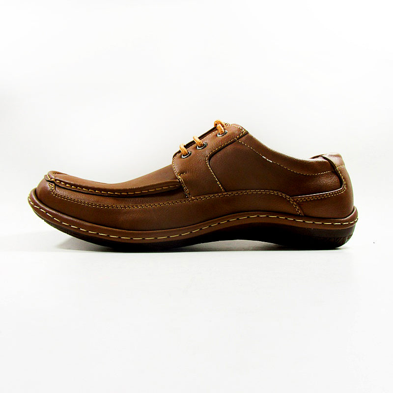 Camel Light Brown Casual Lace-ups - Khazanay