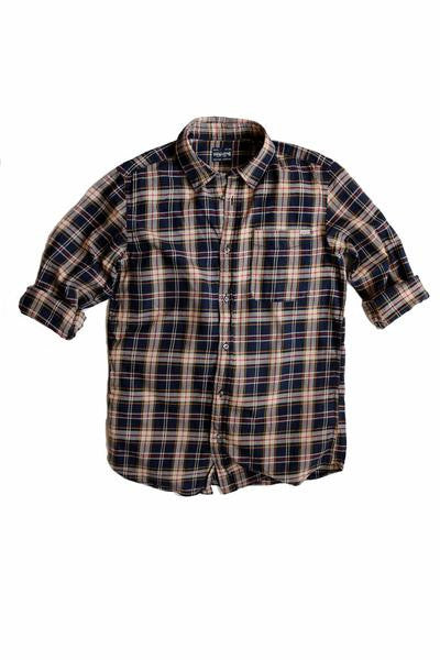 Jack and Jones Vintage Chain Check Long Sleeve Shirt (Made in Bangladesh) - Khazanay