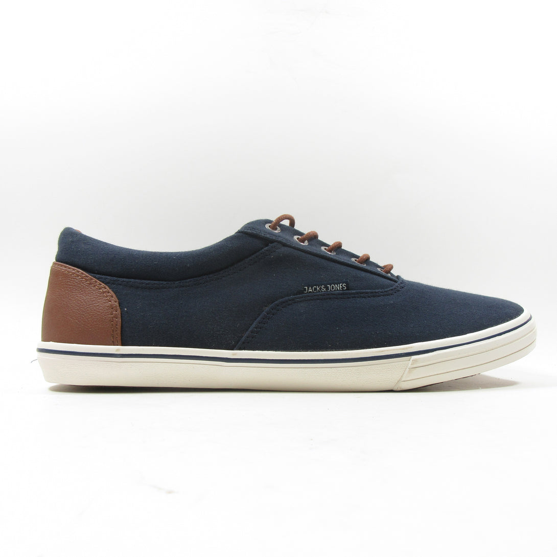 JACK & JONES Vision Mens Canvas Trainers - Khazanay