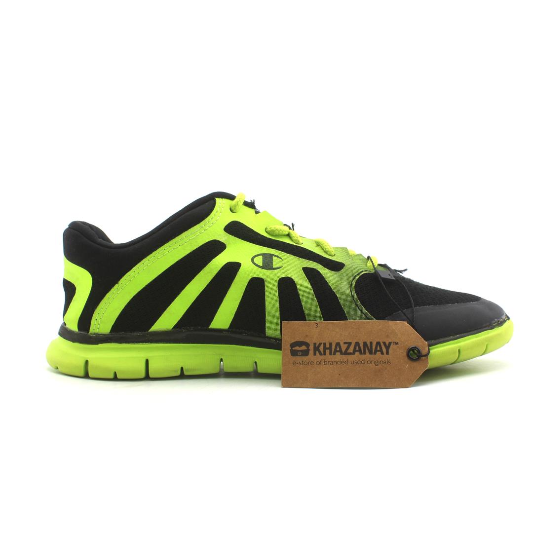 Lime green sales champion shoes