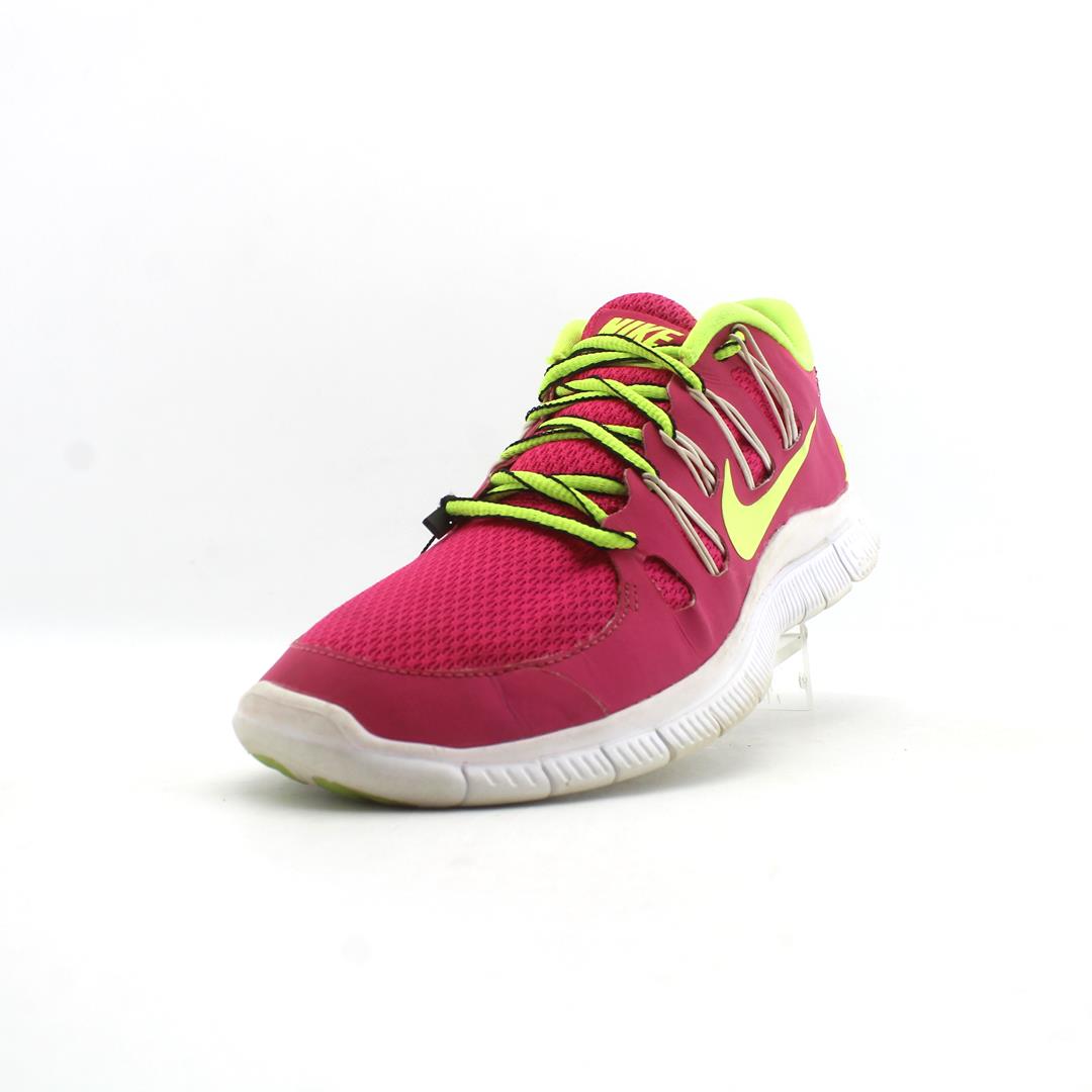 Nike free 5.0 clearance pink and yellow